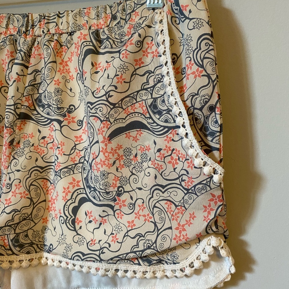 BlueTique Pattern Shorts - Picture 3 of 4